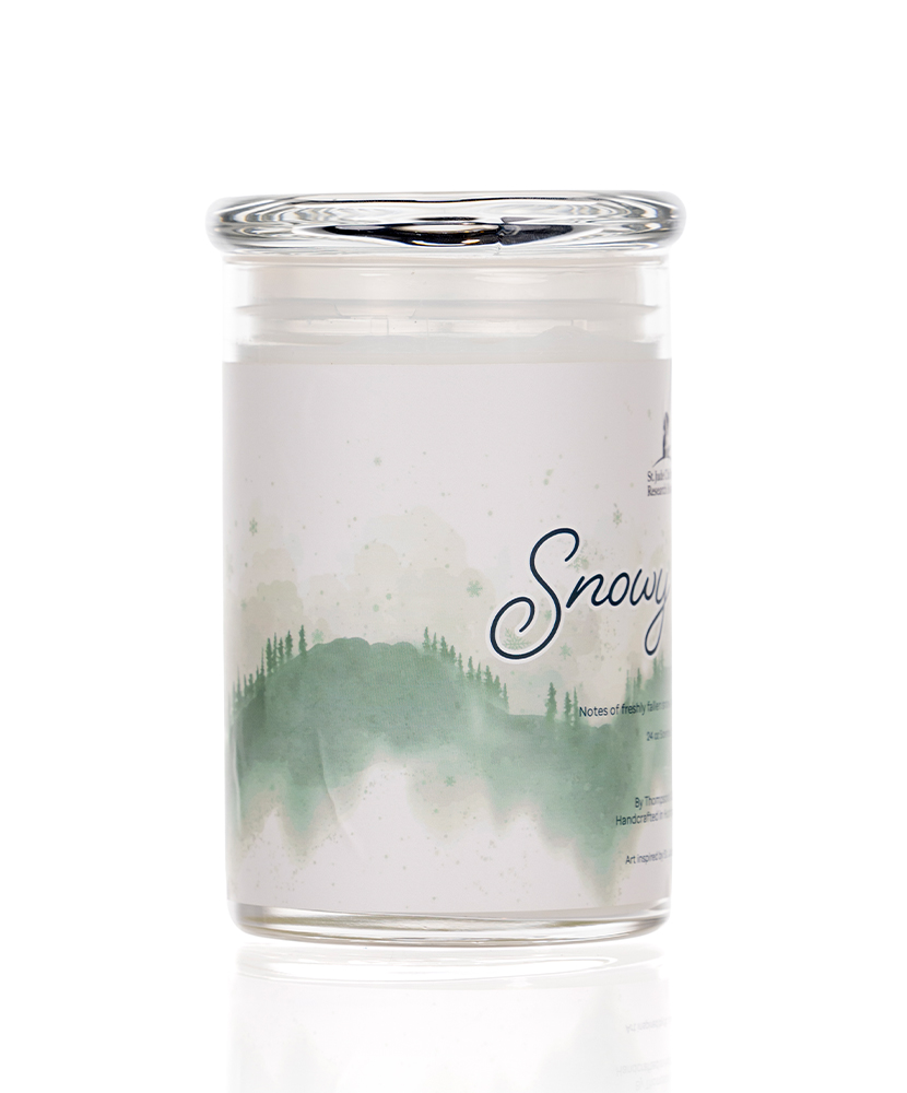 Primary image St. Jude Snowy Day 24 oz. Candle